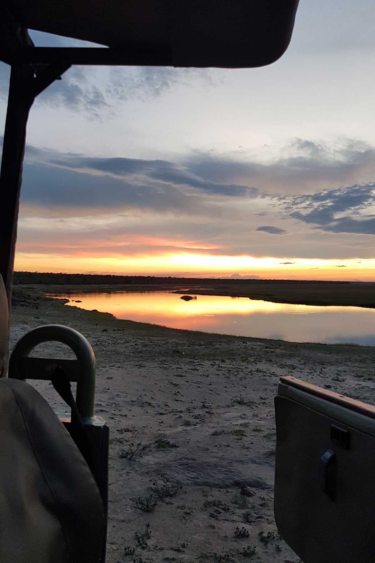 Sunset game drive Chase Africa Safaris