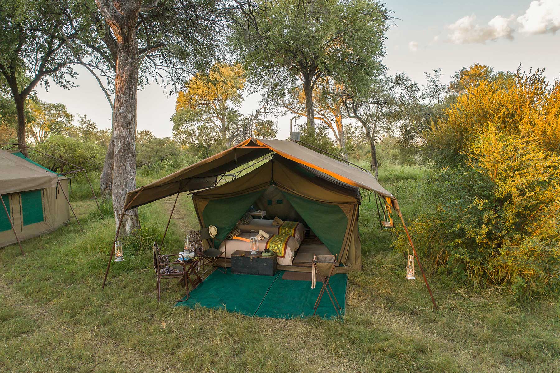 Luxury tent Chase Africa Safaris