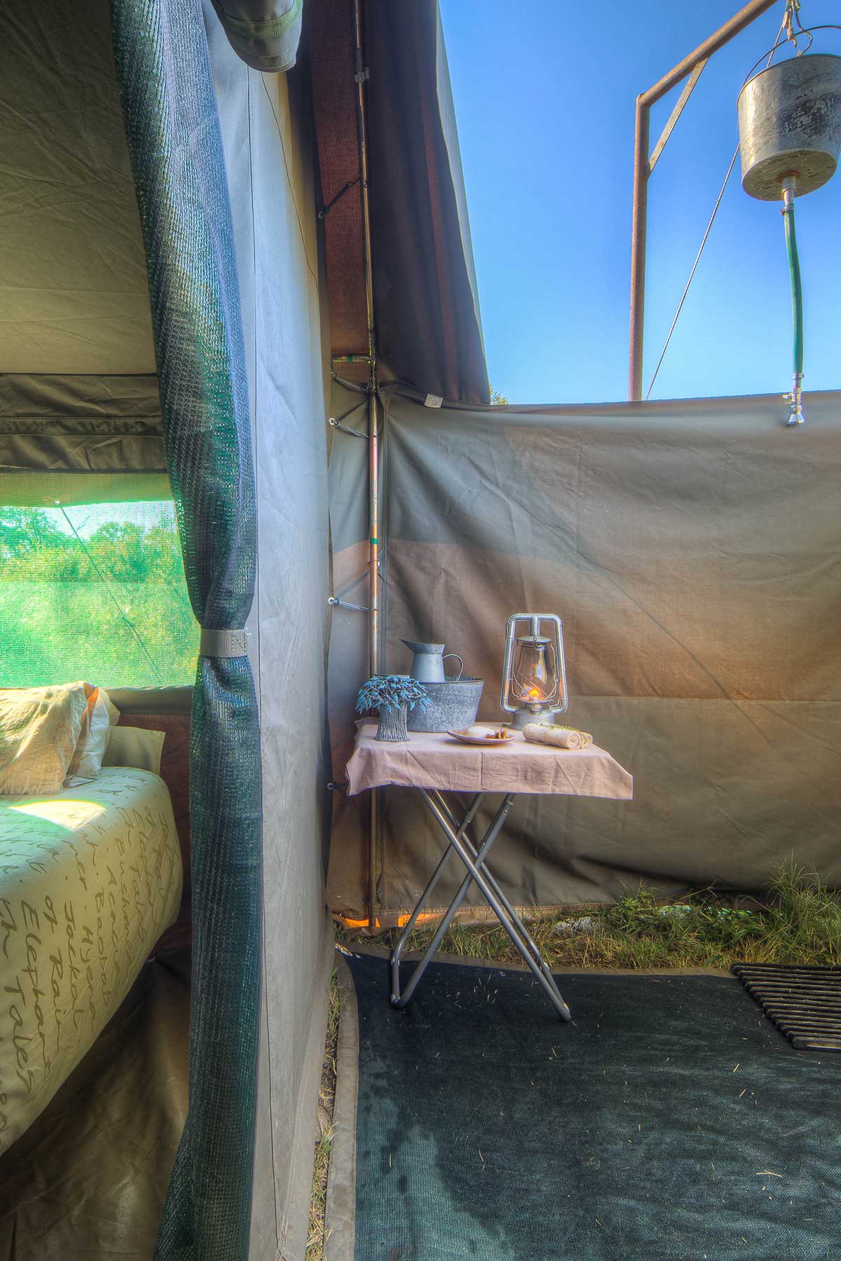 Comfort ensuite tents with Chase Africa Safaris