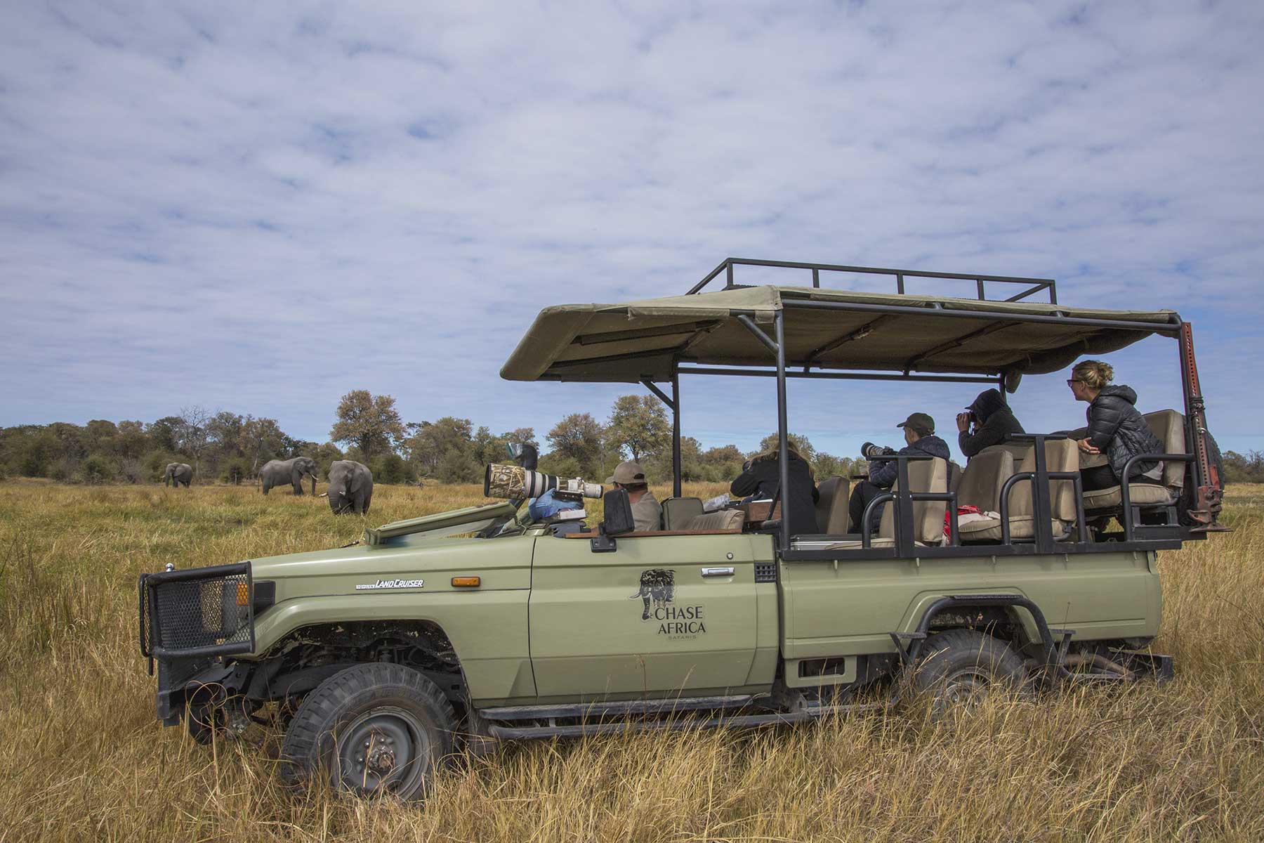 Game drive with Chase Africa Safaris